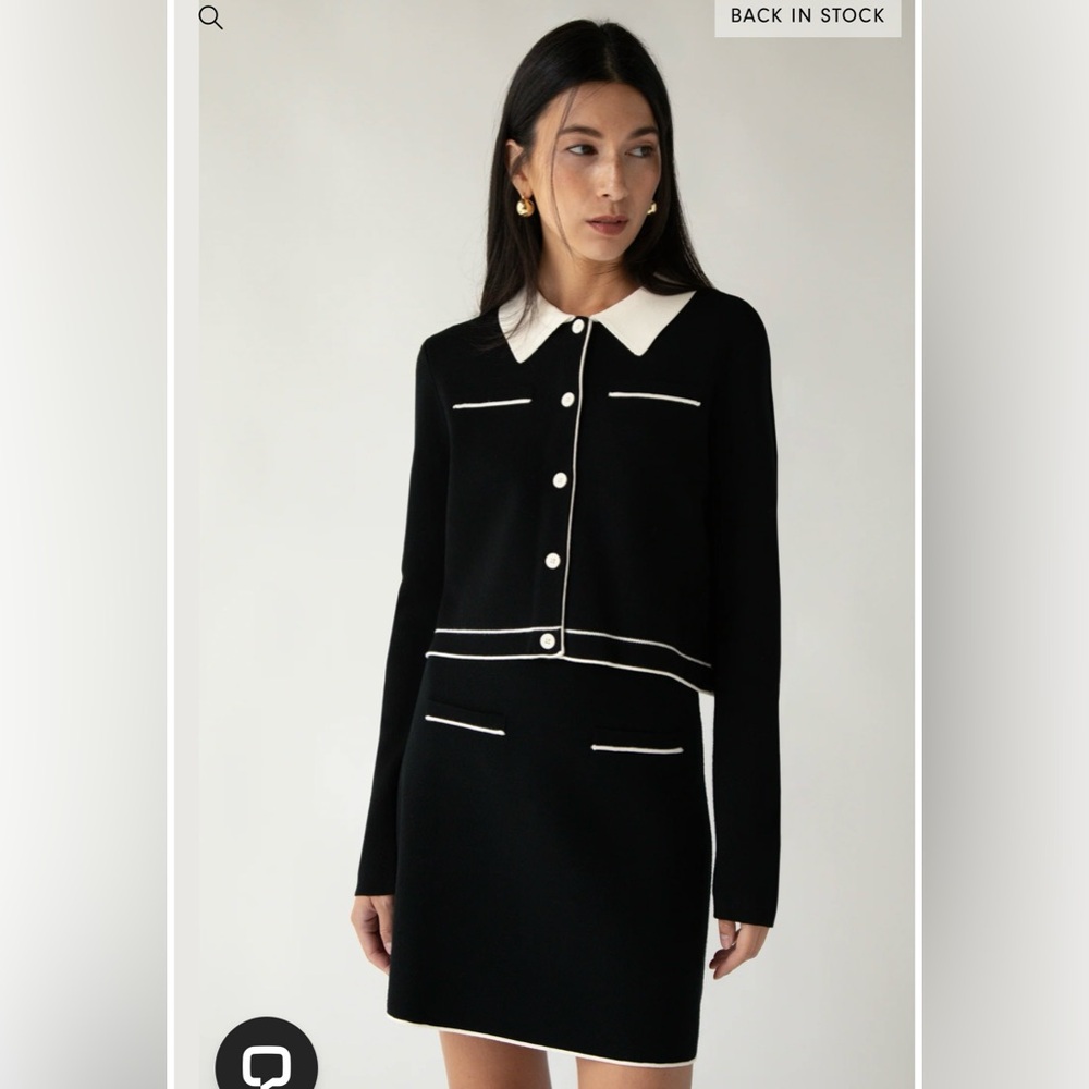 Oak + fort collared sweater